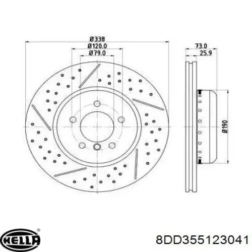 Disco do freio dianteiro Borg&beck BBD5976S preço, a partir de 52,57 USD