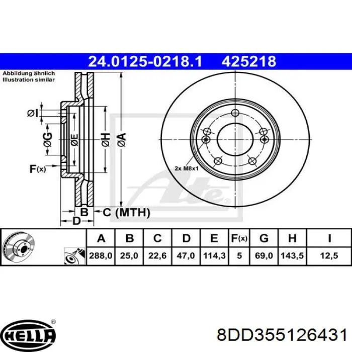 Compre 51712G4000 Hyundai/Kia Disco do freio dianteiro