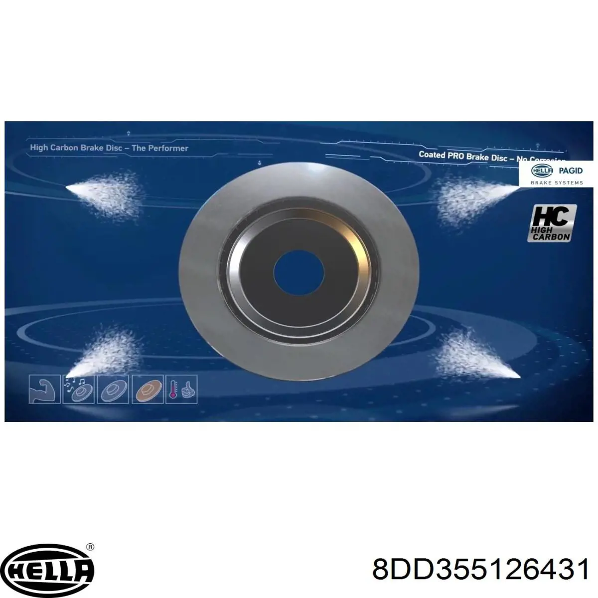 Compre 0986479G24 Bosch Disco do freio dianteiro