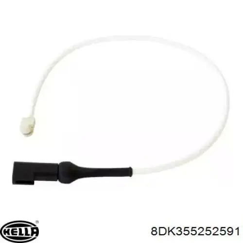 882145 Triclo Sensor traseiro de desgaste das sapatas do freio