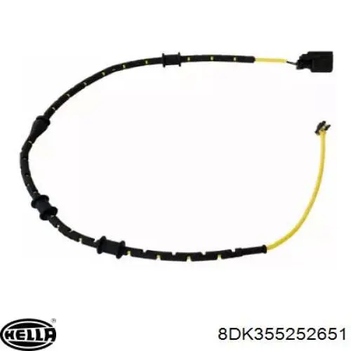 48920 Febi Sensor dianteiro de desgaste das sapatas do freio