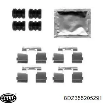 Compre 410278957R Renault (RVI) Kit de molas de fixação de sapatas de disco dianteiras