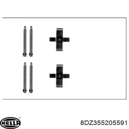 Compre 54812 AIC Kit de reparação das sapatas do freio