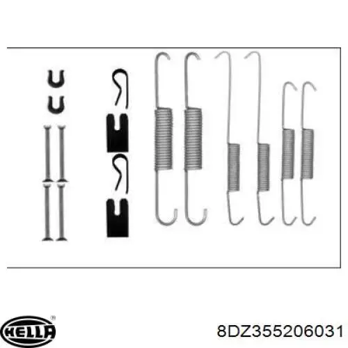 Kit de montagem das sapatas traseiras de tambor NTY HSRTY003 preço, a partir de 30,68 USD
