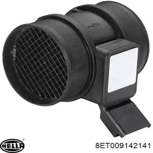 Compre 8ET009142141 HELLA Sensor de fluxo (consumo) de ar, medidor de consumo M.A.F. - (Mass Airflow)