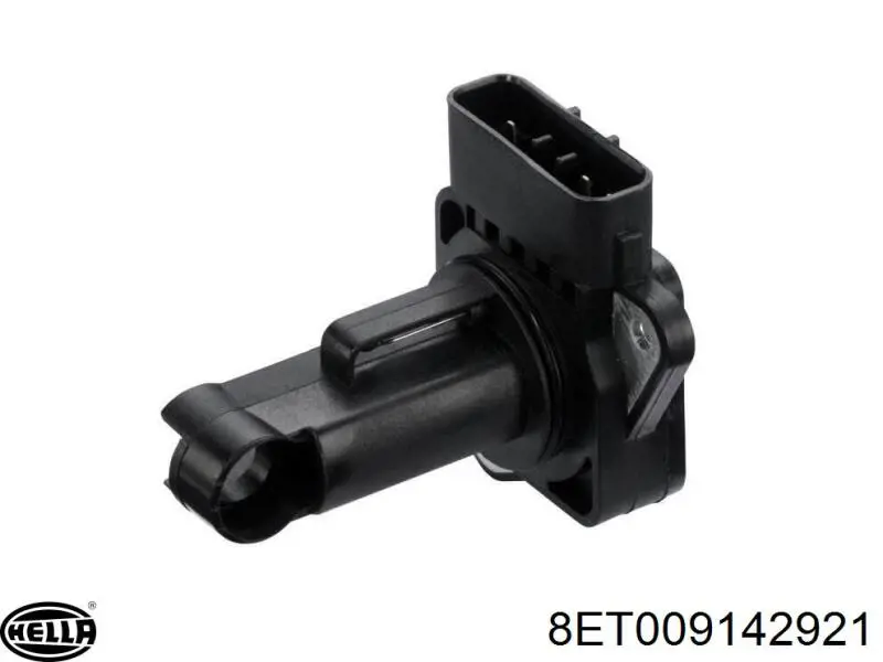 Sensor de fluxo (consumo) de ar, medidor de consumo M.A.F. - (Mass Airflow) HELLA 8ET009142921 preço, a partir de 108,38 USD
