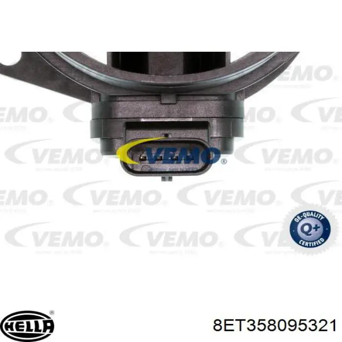 Sensor de fluxo (consumo) de ar, medidor de consumo M.A.F. - (Mass Airflow) Magneti Marelli AMMQ19757
