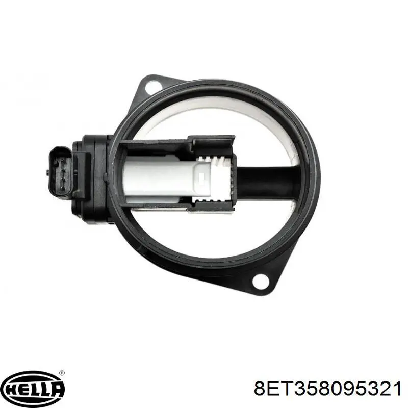 AMMQ19757 Magneti Marelli Sensor de fluxo (consumo) de ar, medidor de consumo M.A.F. - (Mass Airflow)