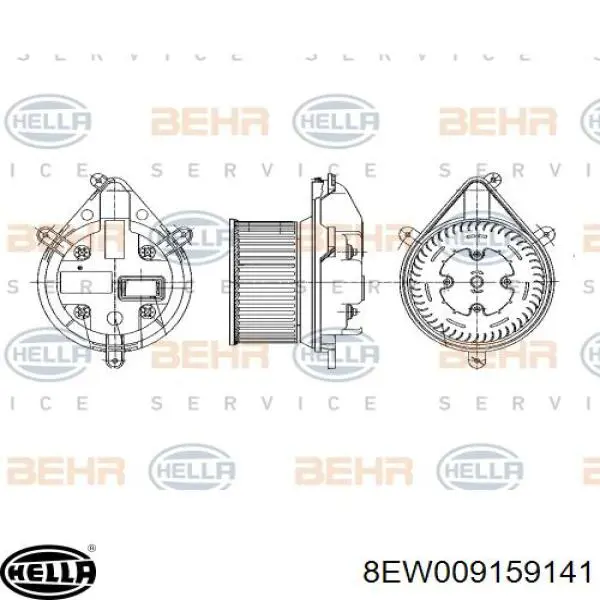 Compre 7701036902 Renault (RVI) Motor de ventilador de forno (de aquecedor de salão)