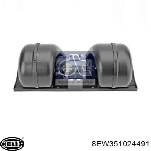 Compre 8EW351024491 HELLA Motor de ventilador de forno (de aquecedor de salão)