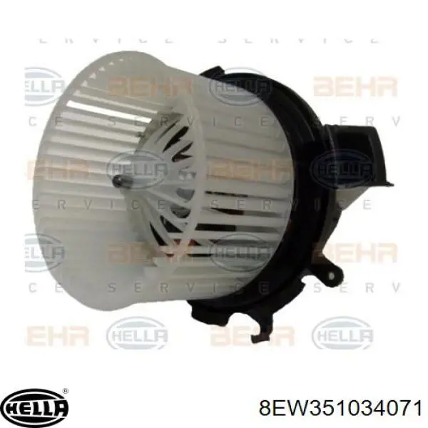 Motor de ventilador de forno (de aquecedor de salão) HELLA 8EW351034071 preço, a partir de 59,69 USD