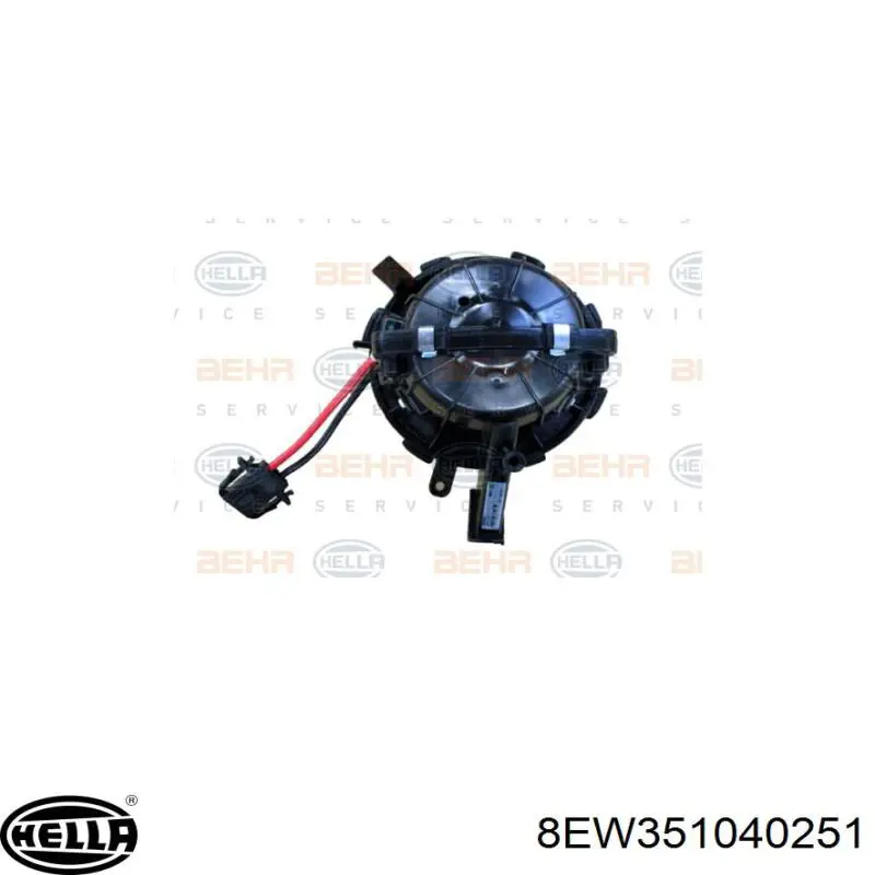 Motor de ventilador de forno (de aquecedor de salão) 351605 Kale
