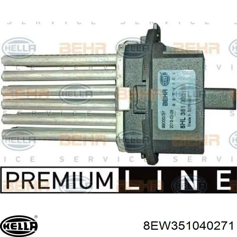 Compre 8EW351040271 HELLA Motor de ventilador de forno (de aquecedor de salão)