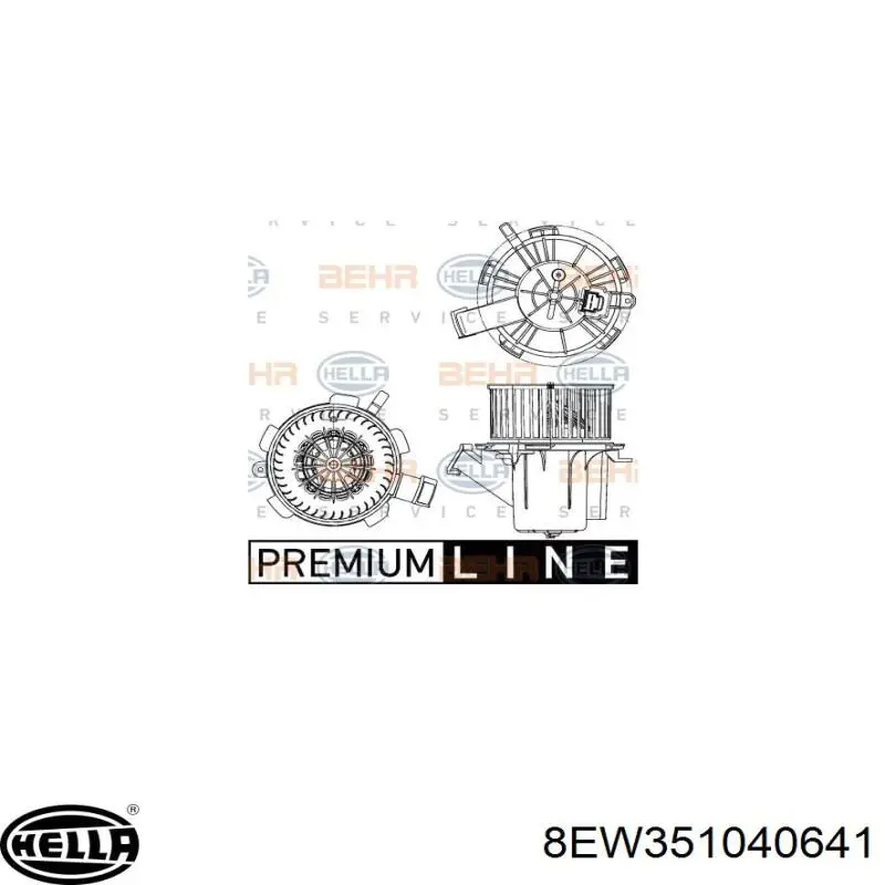 Motor de ventilador de forno (de aquecedor de salão) Mercedes A4518350007 preço, a partir de 87,28 USD