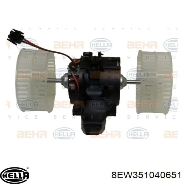 Motor de ventilador de forno (de aquecedor de salão) HELLA 8EW351040651 preço, a partir de 108,96 USD