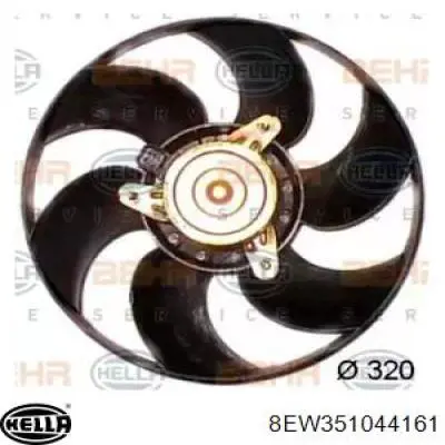 Ventilador elétrico de esfriamento montado (motor + roda de aletas) HELLA 8EW351044161 preço, a partir de 88,68 USD