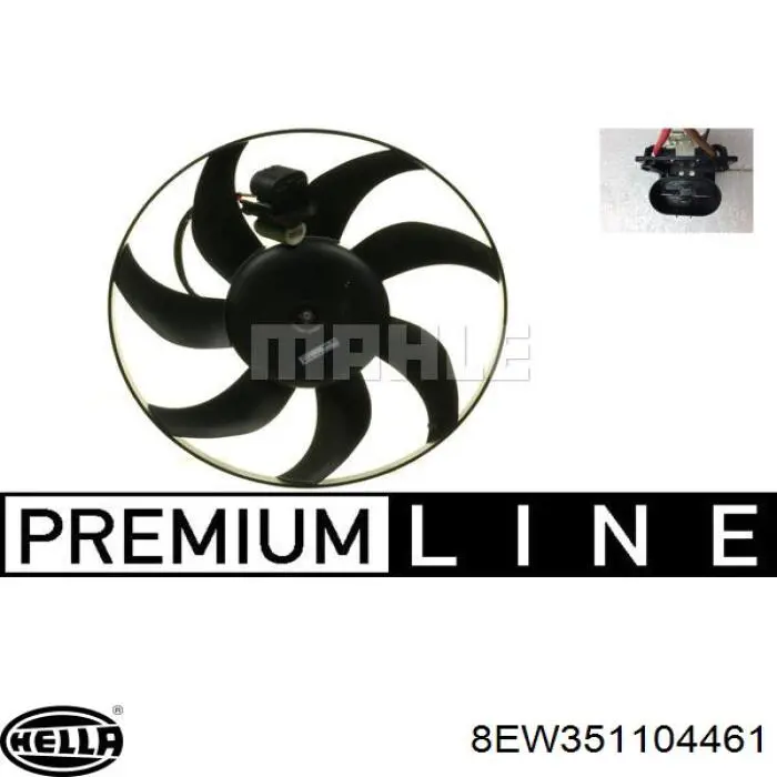 Compre 1341095 Opel Ventilador elétrico de esfriamento montado (motor + roda de aletas)