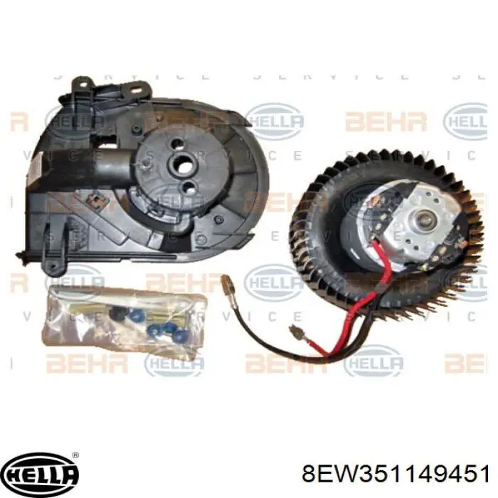 Motor de ventilador de forno (de aquecedor de salão) DDP012TT Thermotec