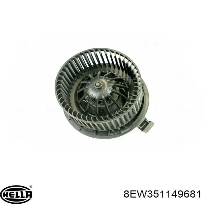 2707NU1 Polcar Motor de ventilador de forno (de aquecedor de salão)