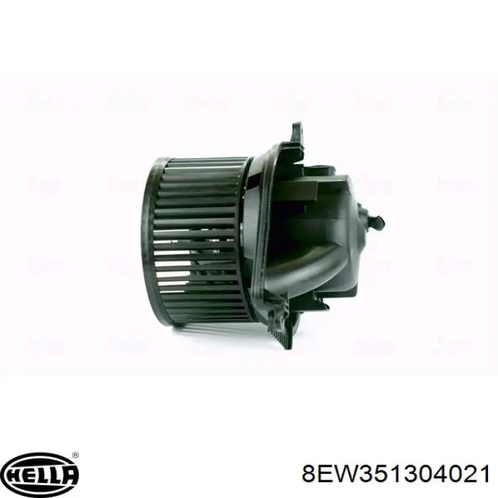 Motor de ventilador de forno (de aquecedor de salão) 8EW351304021 HELLA