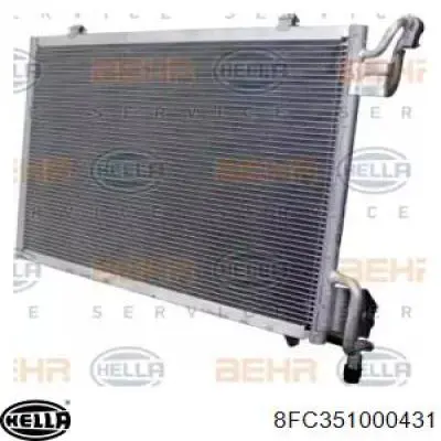 Radiador de aparelho de ar condicionado FPS 28K089 preço, a partir de 134,43 USD