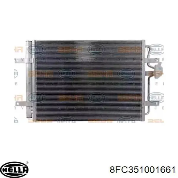 Compre 5QE816411L VAG Radiador de aparelho de ar condicionado