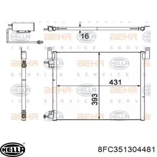Compre 12805059 General Motors Radiador de aparelho de ar condicionado