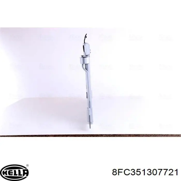 Radiador de aparelho de ar condicionado 1752264 Scania