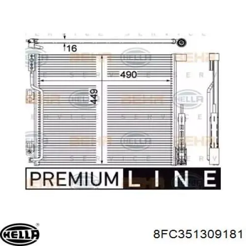 Compre 92131JX51A Nissan/Infiniti Radiador de aparelho de ar condicionado