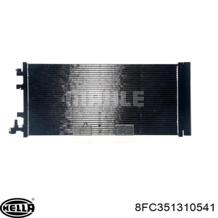 Radiador de aparelho de ar condicionado C12138 Sato Tech