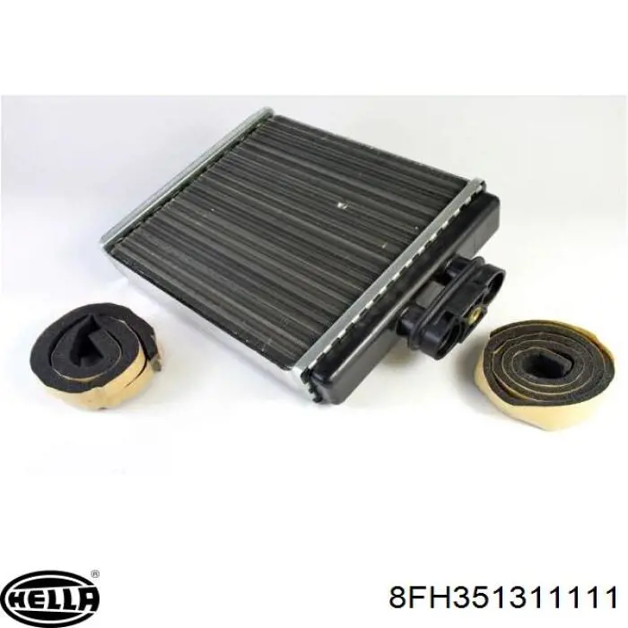 Radiador de forno (de aquecedor) HELLA 8FH351311111 preço, a partir de 32,65 USD