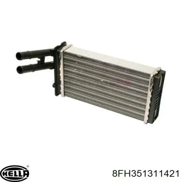 Compre 8FH351311421 HELLA Radiador de forno (de aquecedor)