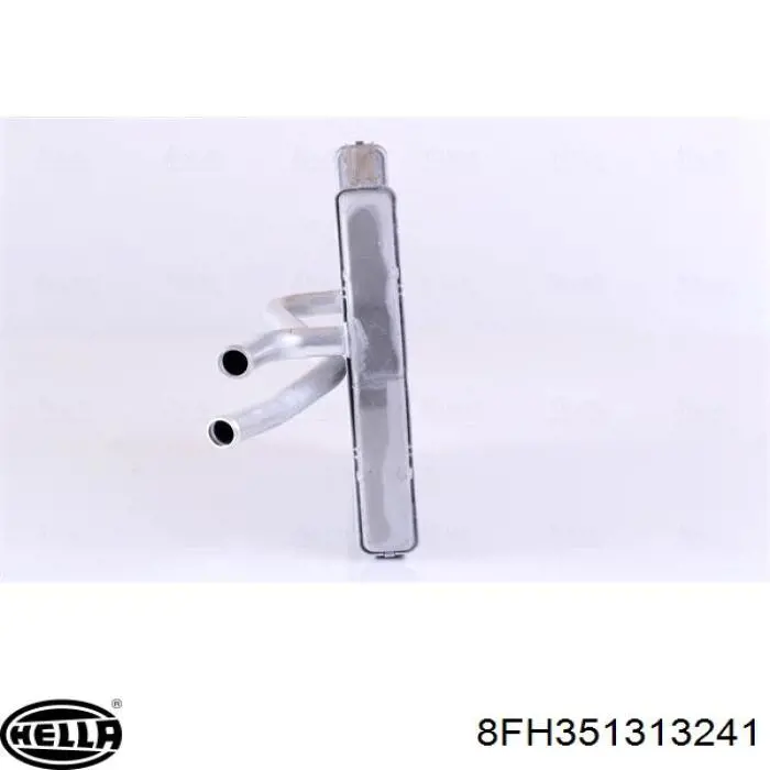 Radiador de forno (de aquecedor) 8FH351313241 HELLA