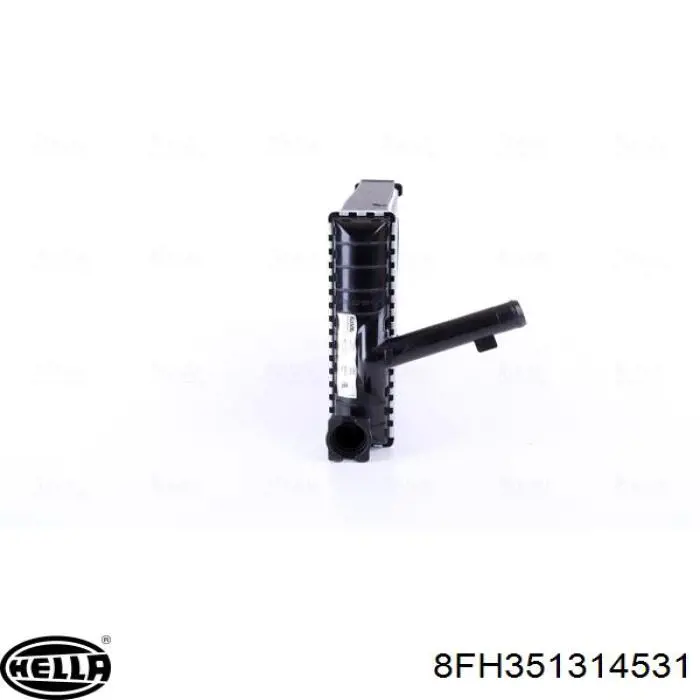 Radiador de forno (de aquecedor) 0018301903 Mercedes
