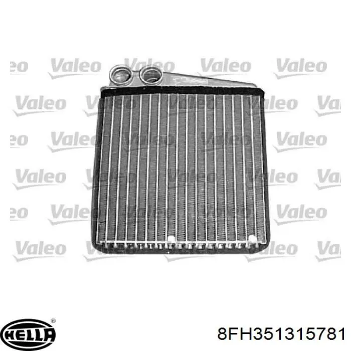 Compre 8FH351315781 HELLA Radiador de forno (de aquecedor)