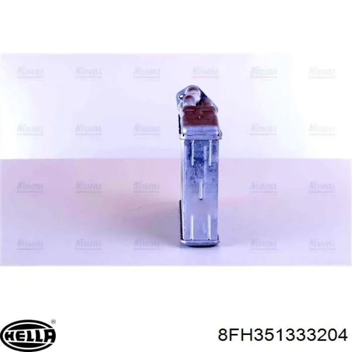 Radiador de forno (de aquecedor) 8FH351333204 HELLA