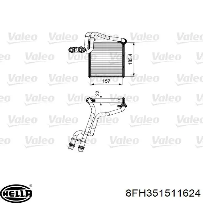 Compre 9503N81 Polcar Radiador de forno (de aquecedor)
