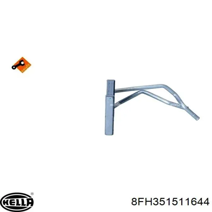811511 VALEO Radiador de forno (de aquecedor)