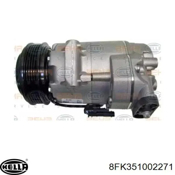 Compressor de aparelho de ar condicionado 13271268 General Motors
