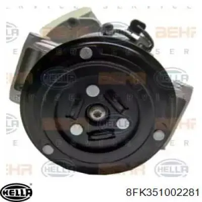 Compressor de aparelho de ar condicionado 13412251 General Motors