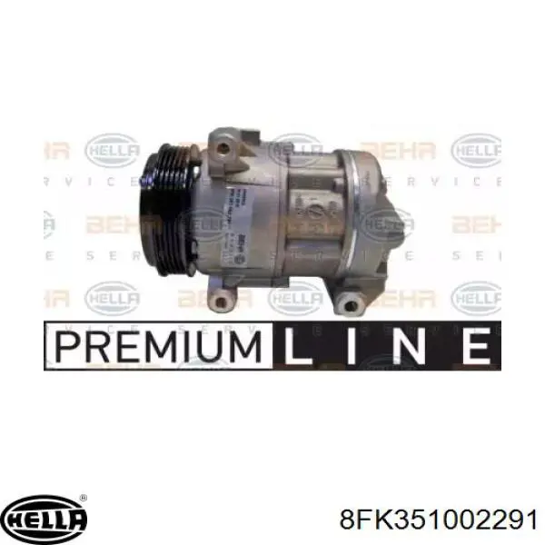 Compressor de aparelho de ar condicionado Fiat/Alfa/Lancia 51883102 preço, a partir de 188,98 USD