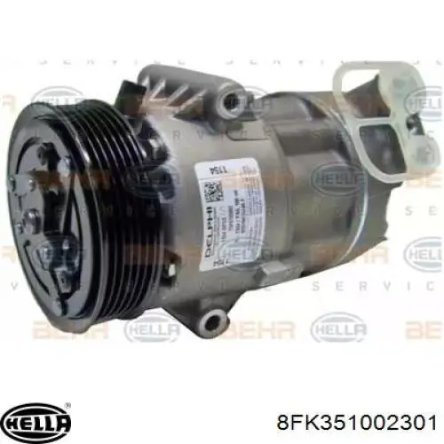 Compressor de aparelho de ar condicionado Fiat/Alfa/Lancia 51883101 preço, a partir de 154,93 USD