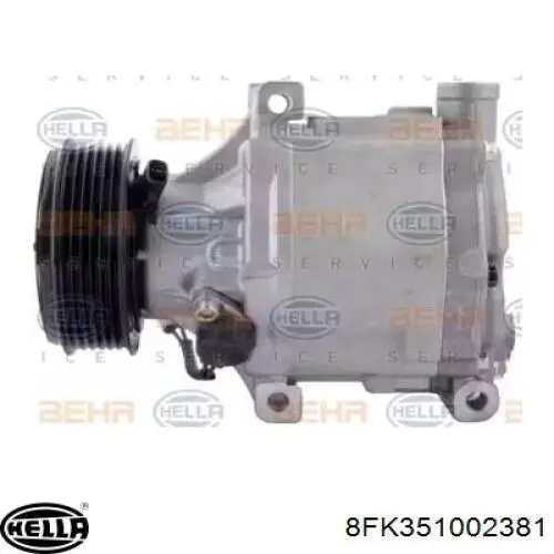 884101A290 Toyota Compressor de aparelho de ar condicionado