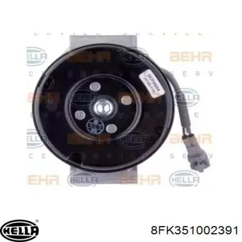 Compressor de aparelho de ar condicionado 73111AJ020 Subaru