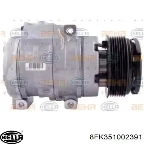 Compressor de aparelho de ar condicionado Subaru 73111AJ020