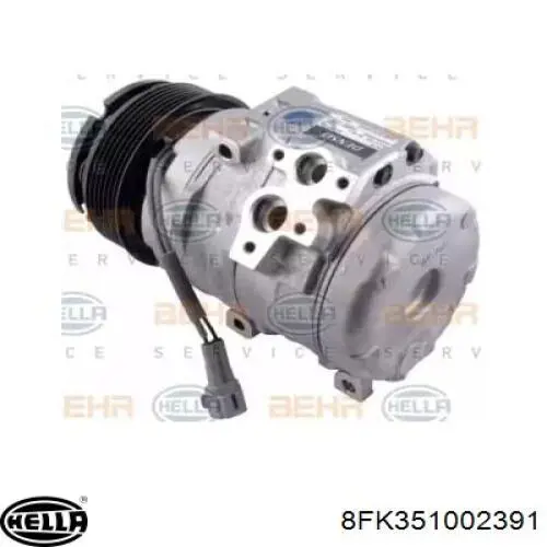 Compressor de aparelho de ar condicionado 73111AJ020 Subaru