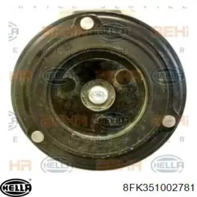 Compressor de aparelho de ar condicionado General Motors 13412251