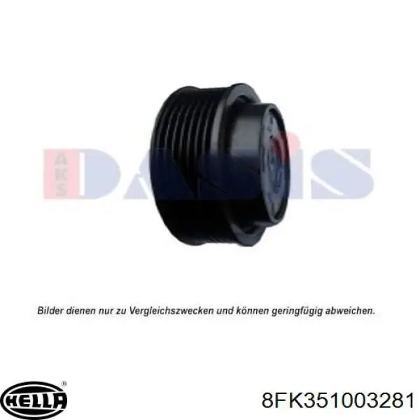 Compressor de aparelho de ar condicionado Denso DCP21029