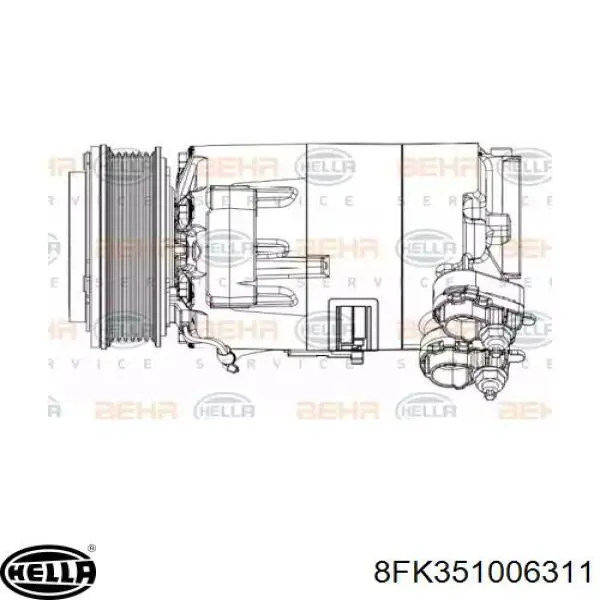 Compressor de aparelho de ar condicionado Ford 2032813 preço, a partir de 44,01 USD