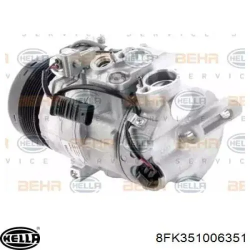 32859 NRF Compressor de aparelho de ar condicionado